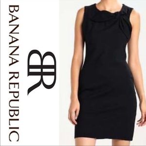Banana Republic Bow Sheath Dress 8
